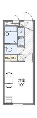 上沢駅 徒歩3分 1階の物件間取画像